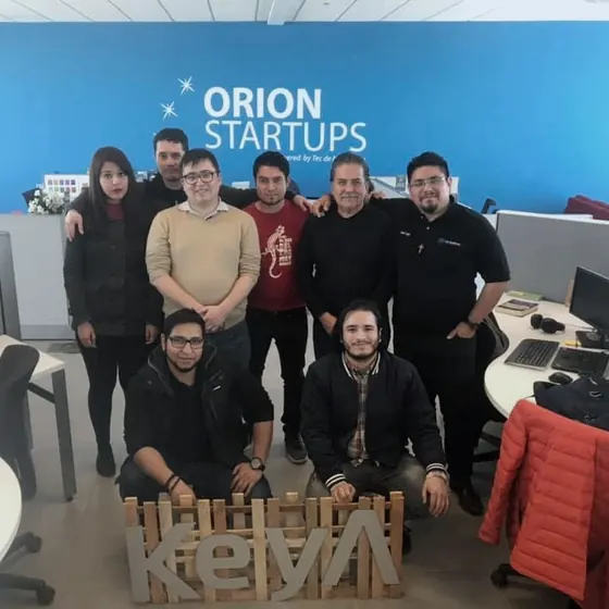 El equipo en las oficinas de Orion Startups